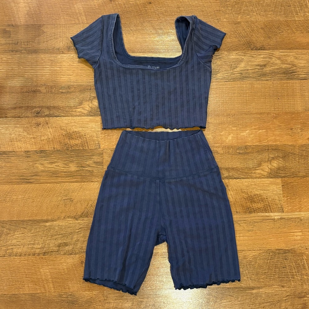 Offline by Aerie Blue Set
